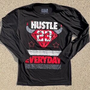 Take That! Hustle Everyday Graphic Long Sleeve‎ T-Shirt - Men's XL